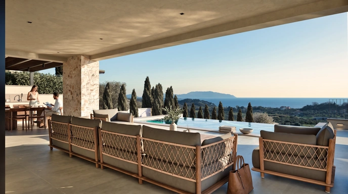 1 - продажа villa kanáli эпир греция