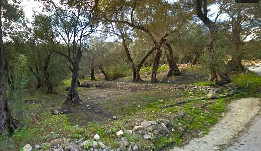 1 - waterfront plot of land for sale in loggos (paxos) ionian islands greece