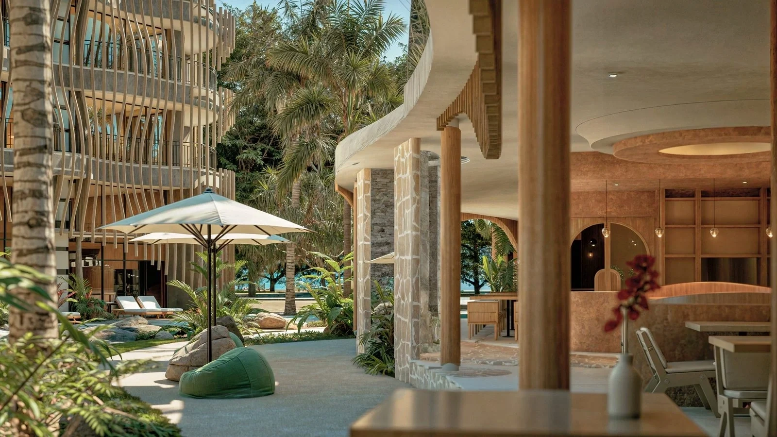 1 - vente appartement plage à pied tabanan bali indonésie