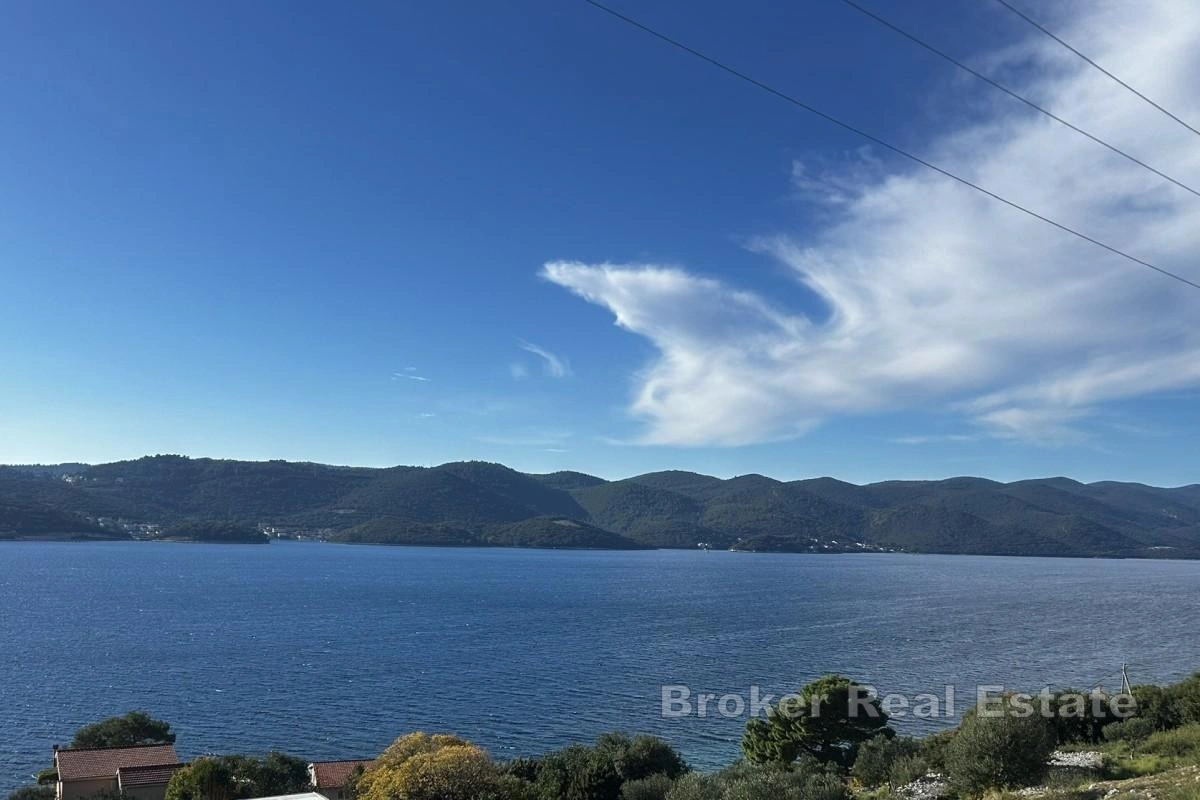 1 - vente terrain vue mer duba pelješka dubrovnik-neretva croatie