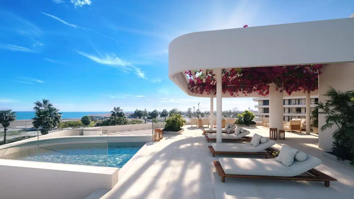 2 - продажа квартира вид моря malaga  андалусия испания