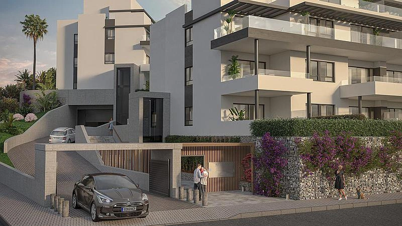 2 - продажа квартира вид моря estepona - costa del sol андалусия испания