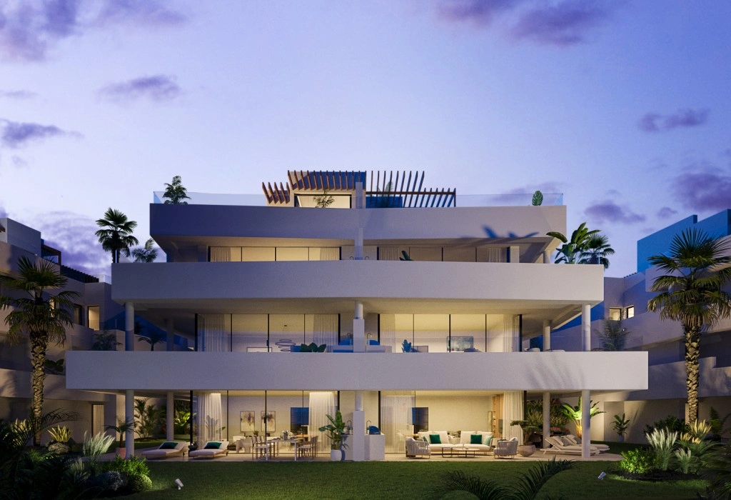 1 - vente appartement vue mer estepona - costa del sol andalousie espagne