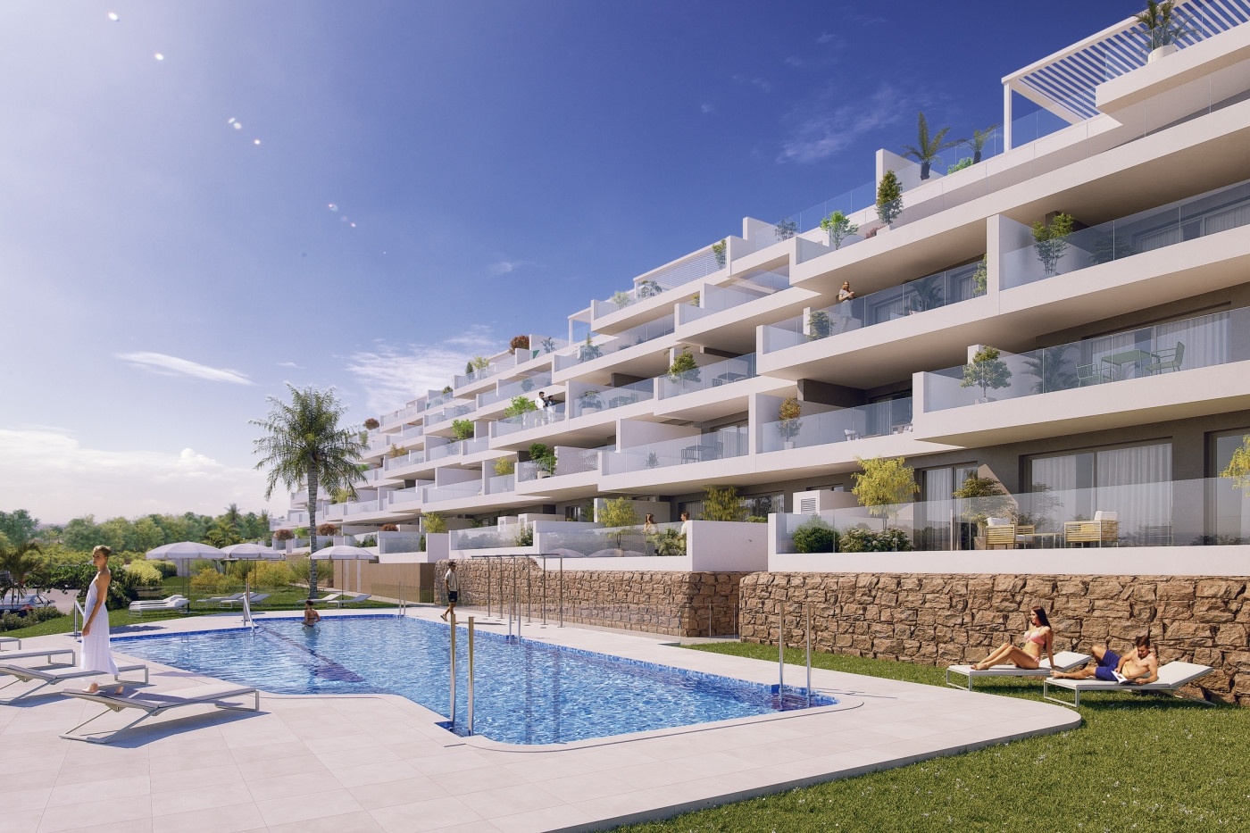 1 - sea view apartment for sale in manilva andalusia spain