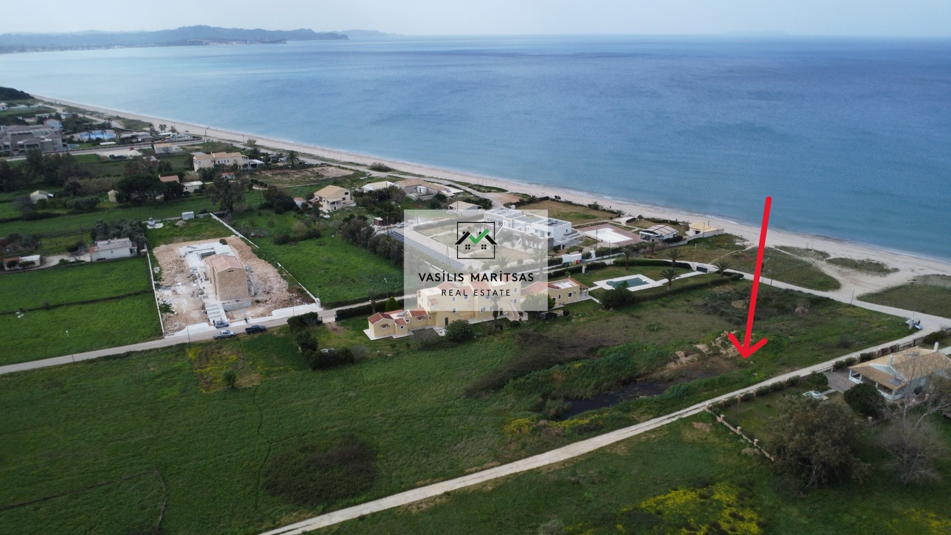 1 - venta terreno vista al mar corfu islas jónicas grecia