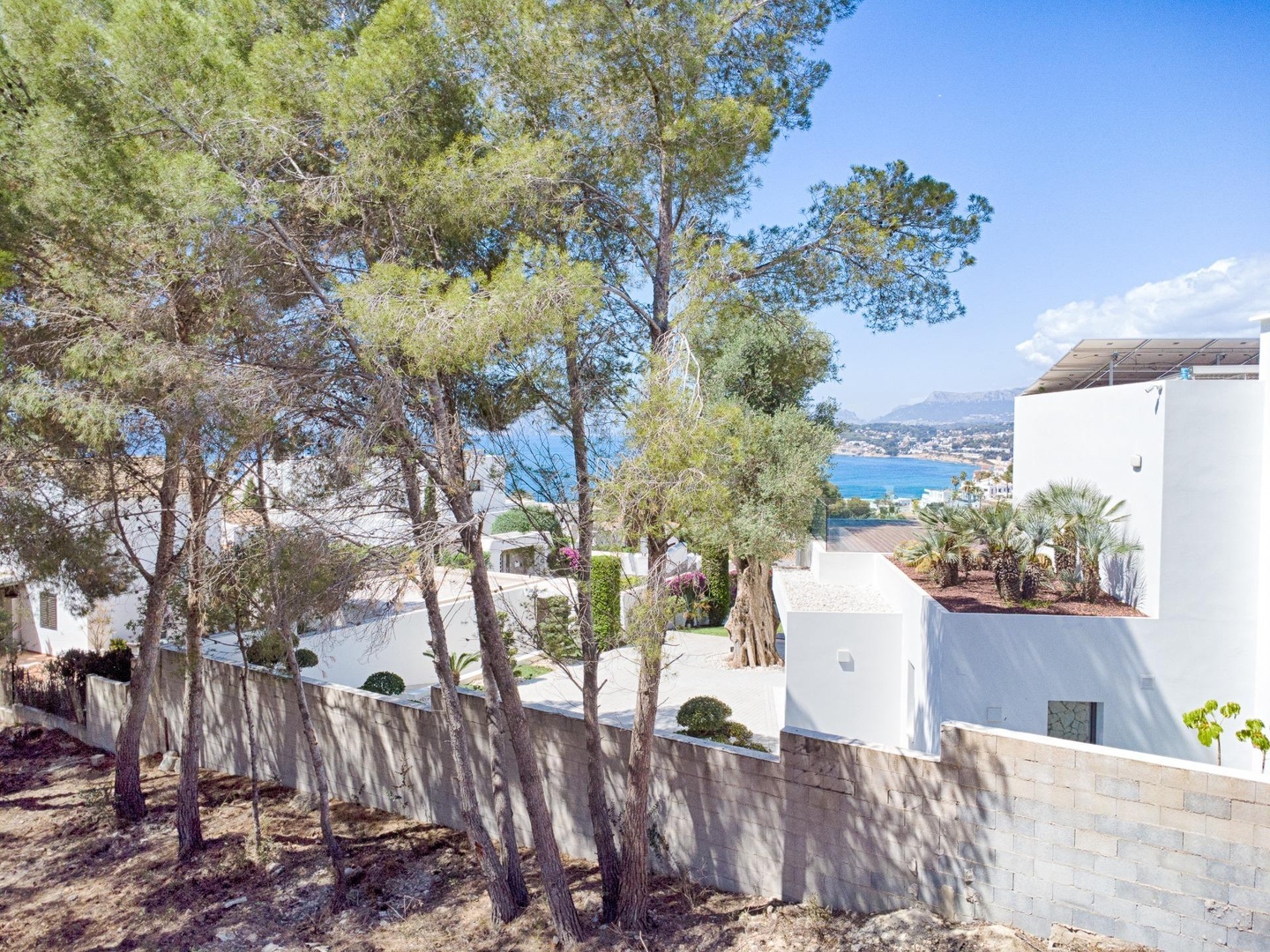1 - sea view plot of land for sale in moraira - costa blanca valencian community spain