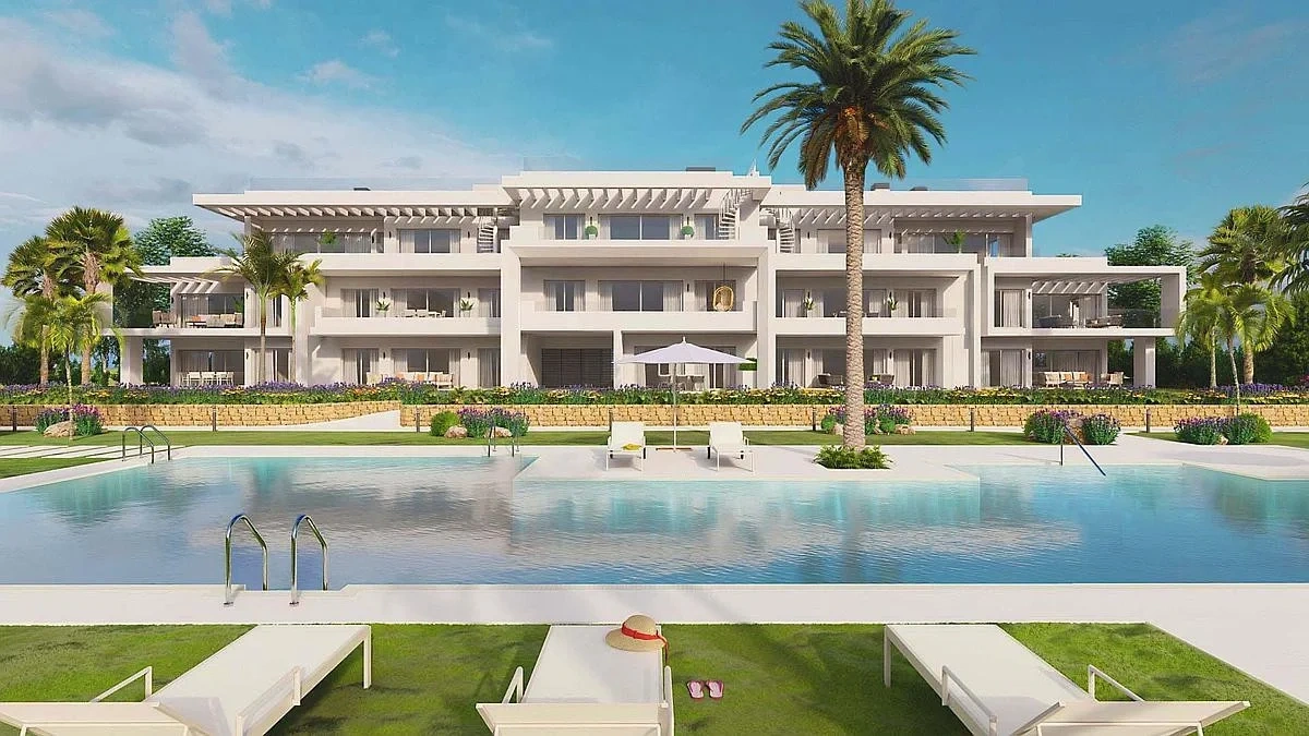1 - vente appartement vue mer casares - costa del sol andalousie espagne