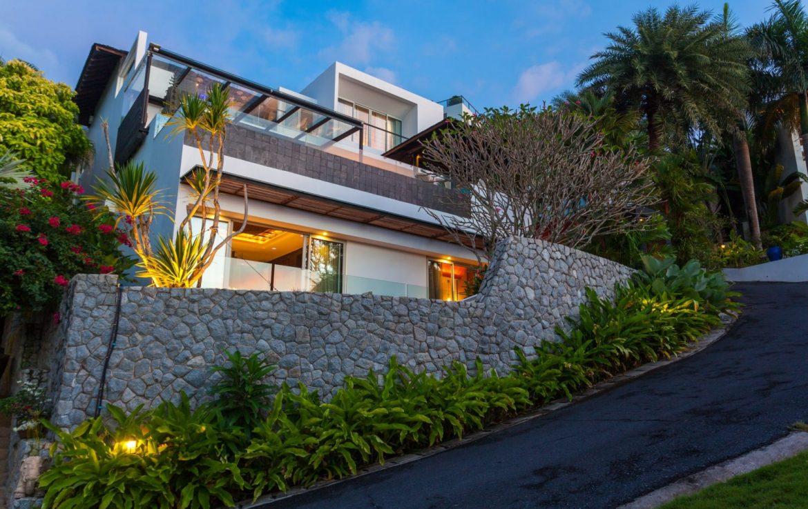 2 - vente maison vue mer surin beach phuket thaïlande