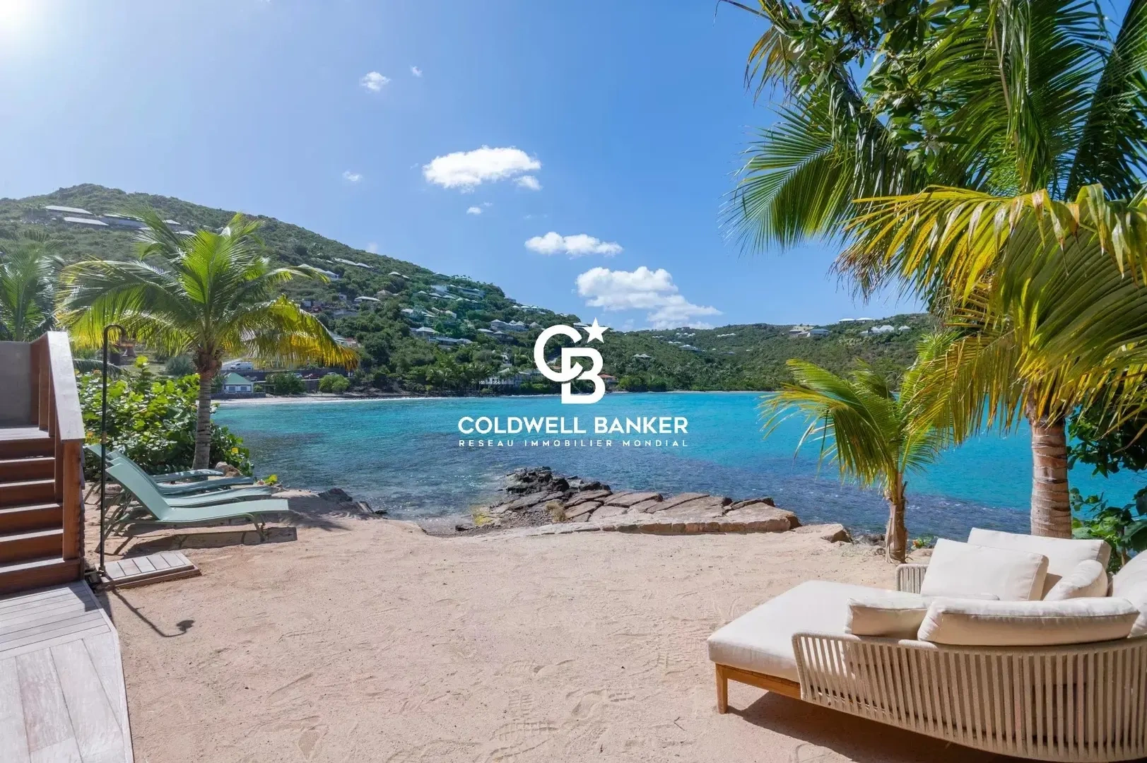 1 - venta casa vista al mar saint-barthélemy san bartolomé - antillas francesas islas del caribe