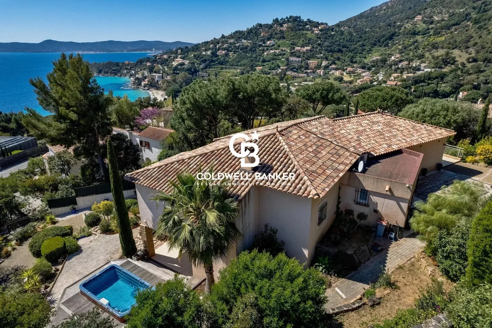 1 - verkauf haus meerblick le lavandou var frankreich