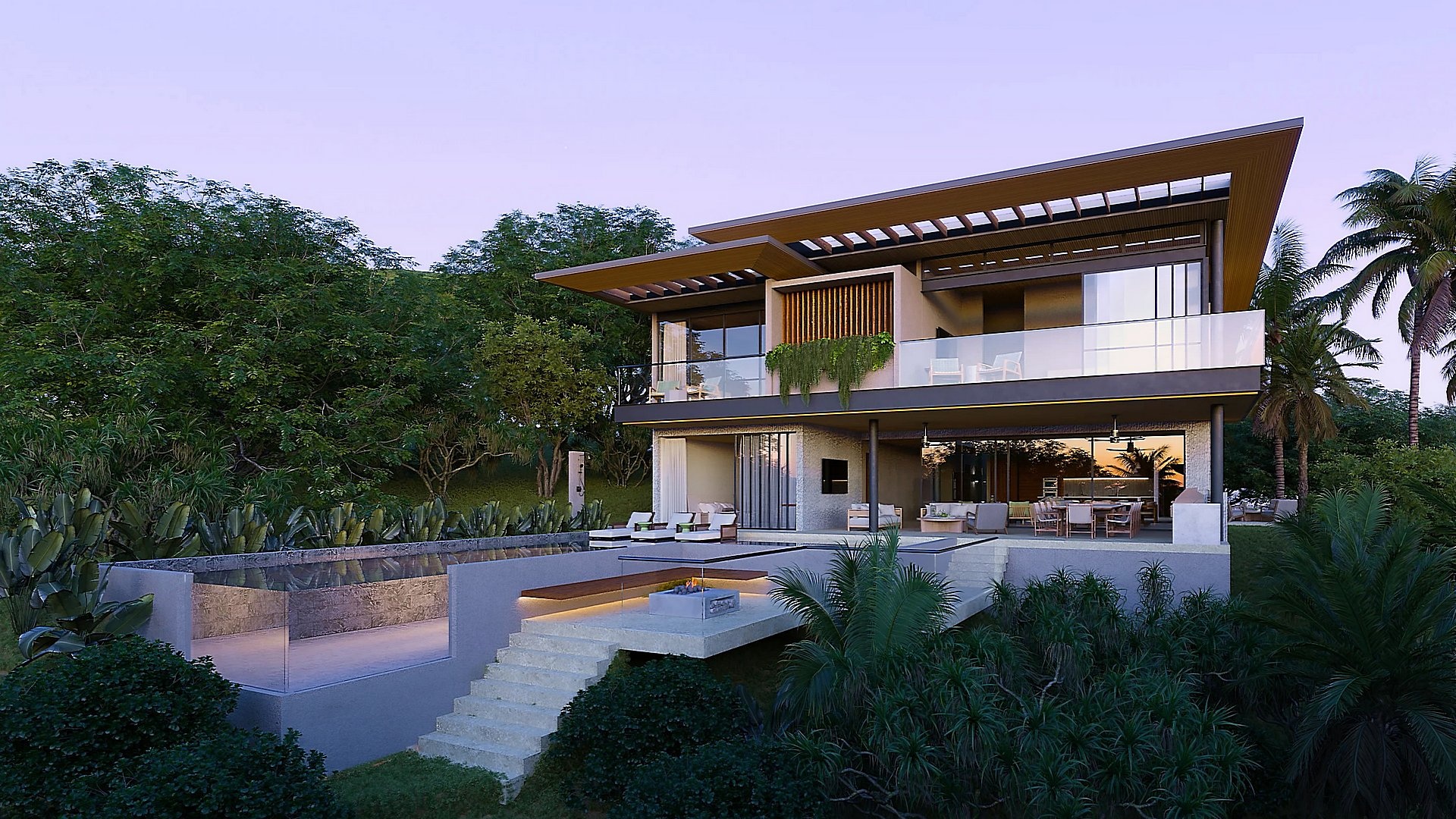 1 - vente maison pieds dans l'eau playa flamingo guanacaste costa rica