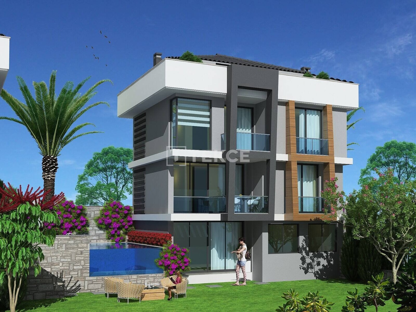 1 - sea view house for sale in milas muğla turkey