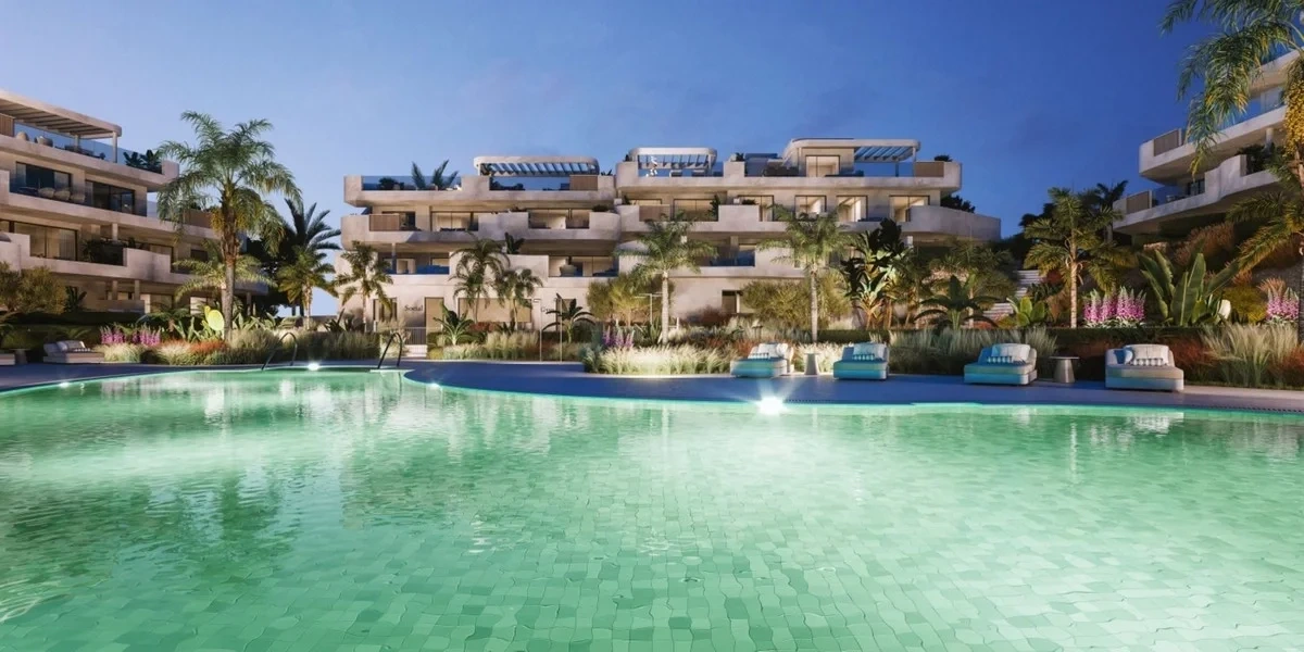 2 - продажа квартира вид моря estepona - costa del sol андалусия испания