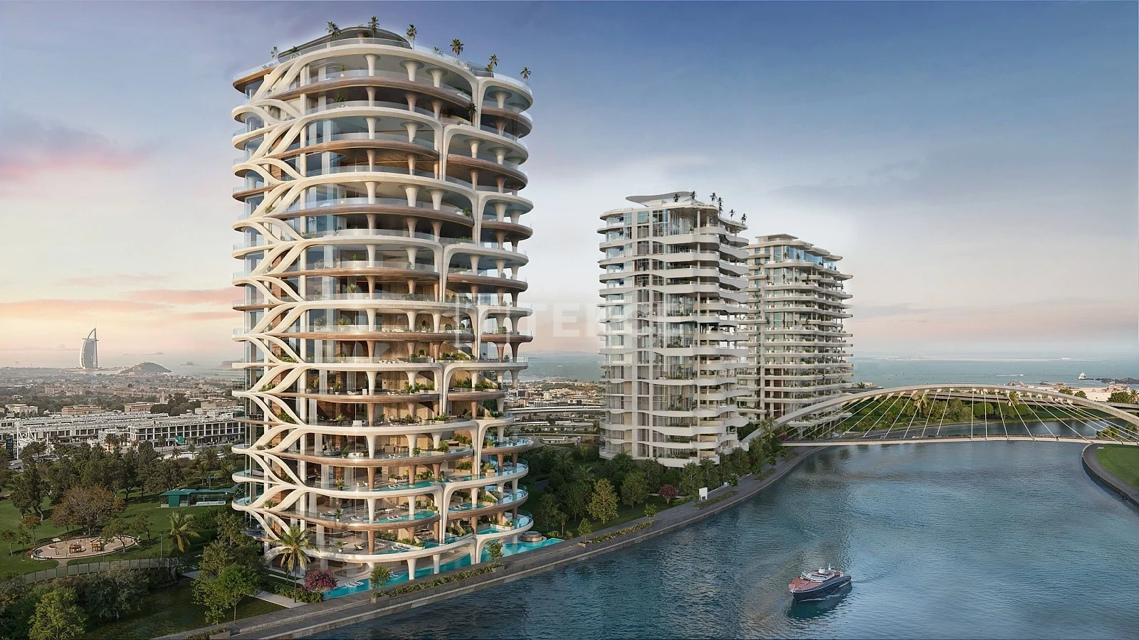1 - vente appartement vue mer dubai dubai émirats arabes unis