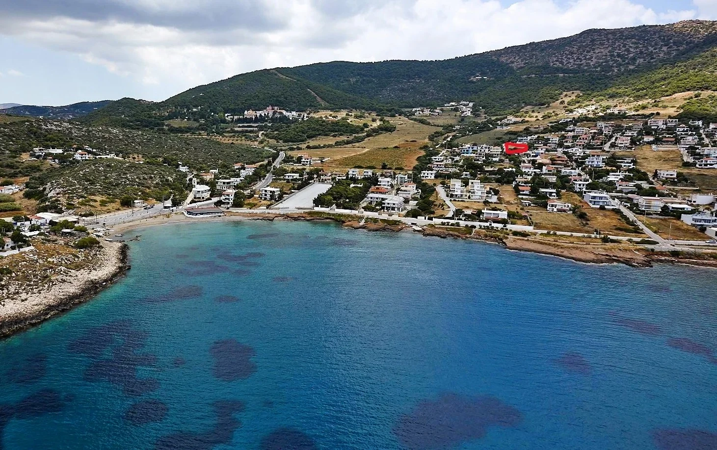 Terreno vista al mar de 1 006 m²