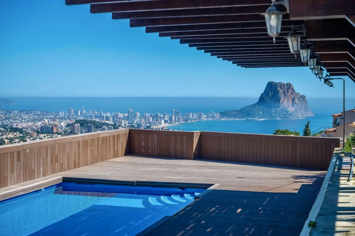 1 - verkauf haus meerblick calpe - costa blanca valencia spanien