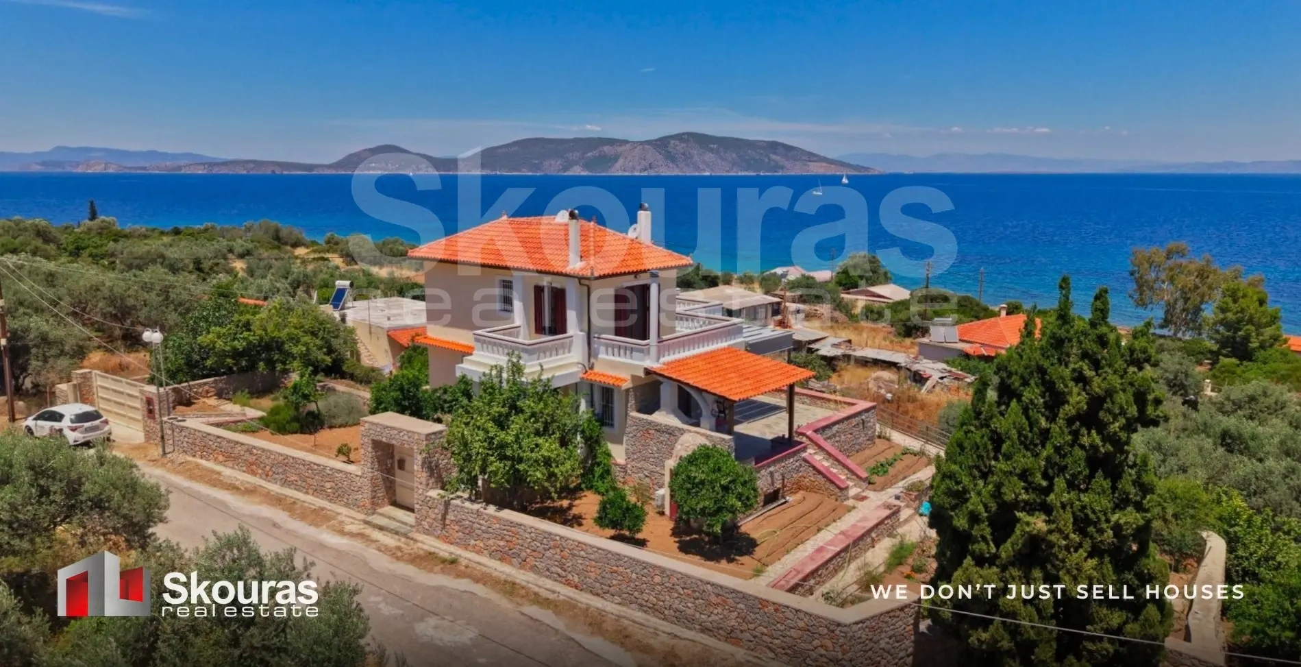 1 - vente maison vue mer methana attique grèce