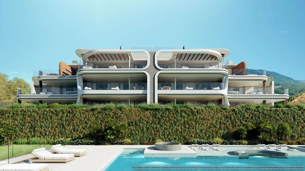 1 - verkoop appartement uitzicht op zee benahavis - costa del sol andalusië spanje