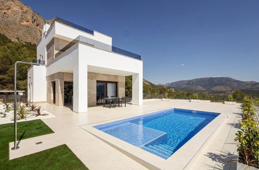 1 - venta villa vista al mar polop - costa blanca comunidad valenciana españa