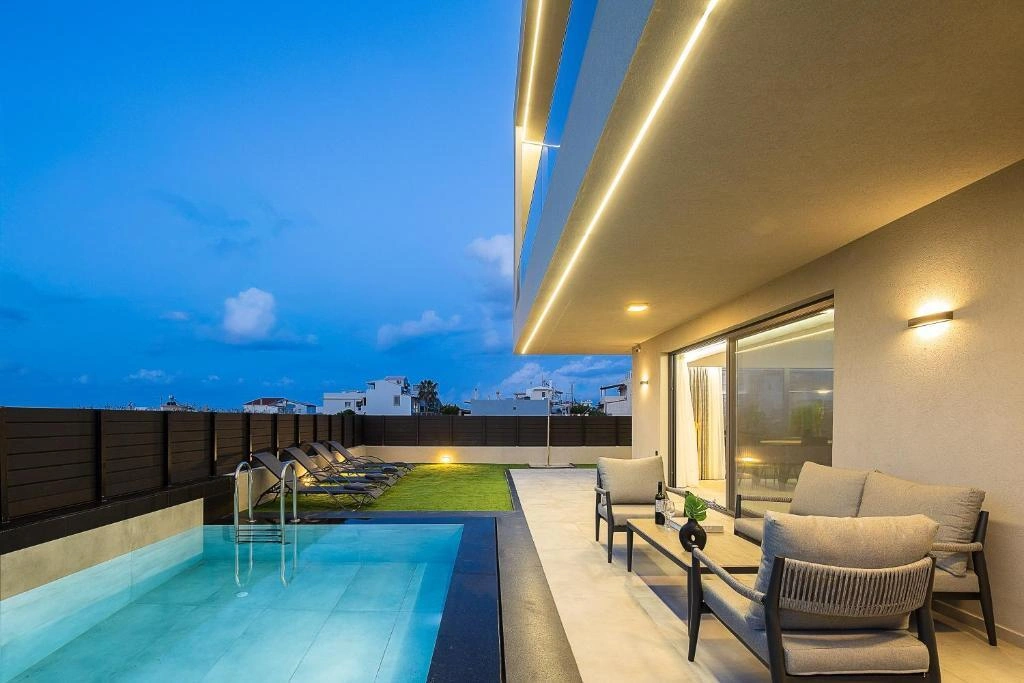 1 - vente villa vue mer goúrnes crète grèce