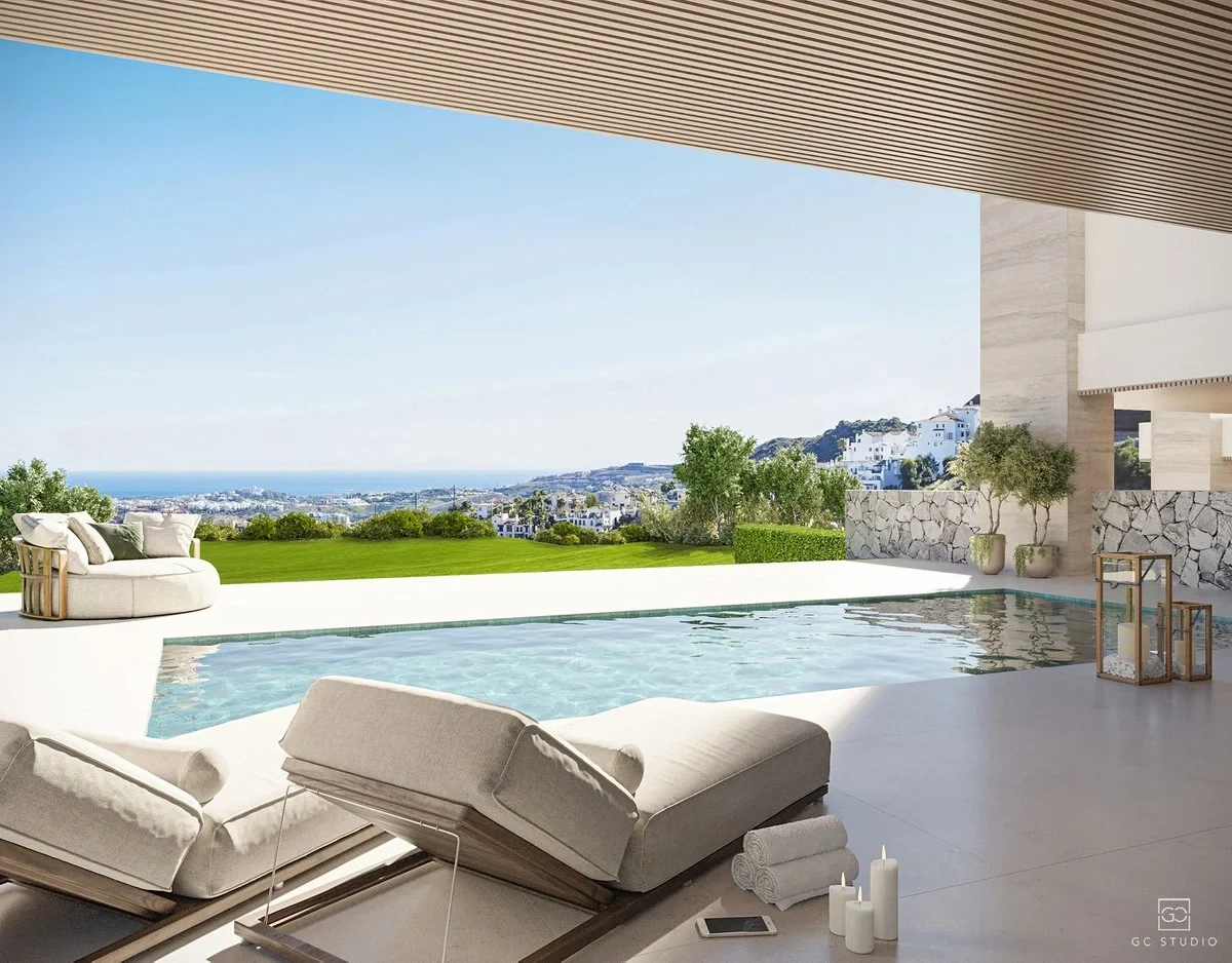 2 - sea view house for sale in benahavis - costa del sol andalusia spain