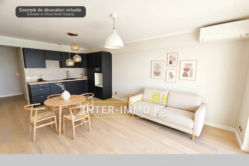 2 - продажа квартира вид моря cagnes-sur-mer приморские альпы франция