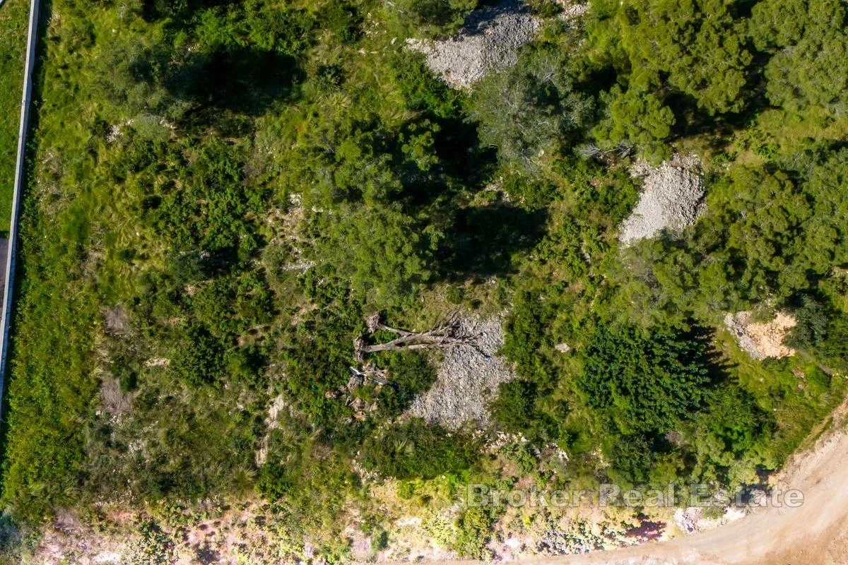 2 - vente terrain vue mer brač split-dalmatie croatie