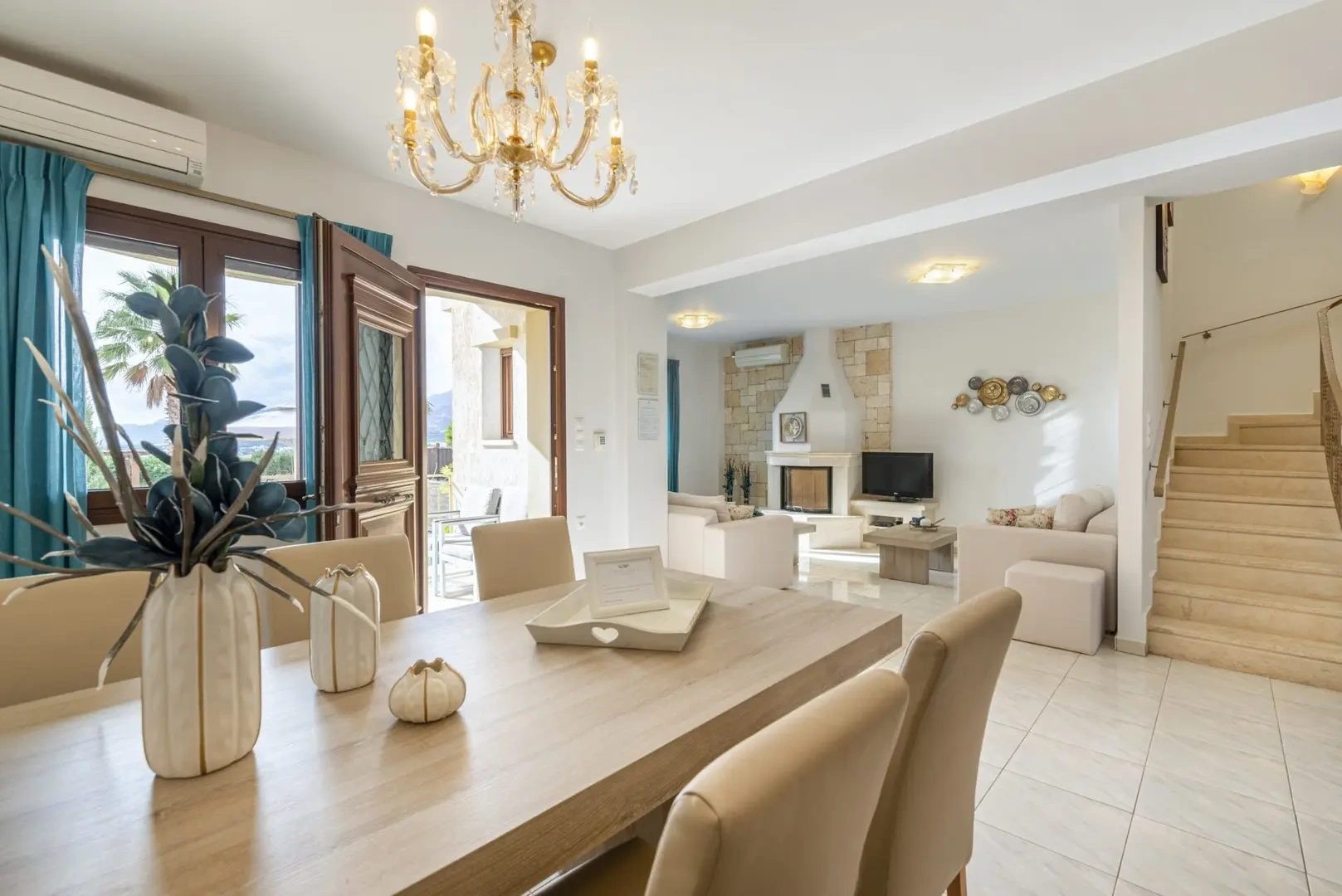 1 - vente maison vue mer makry-gialos crète grèce