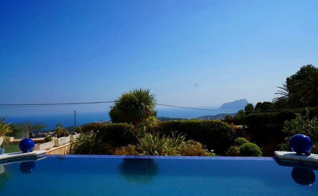 2 - venta casa vista al mar moraira - costa blanca comunidad valenciana españa