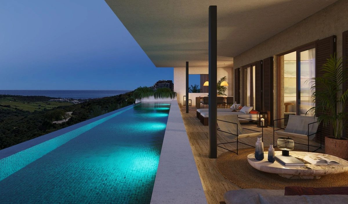 1 - verkoop appartement uitzicht op zee casares - costa del sol andalusië spanje