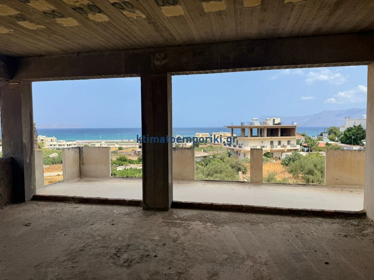 1 - vente appartement vue mer kíssamos crète grèce