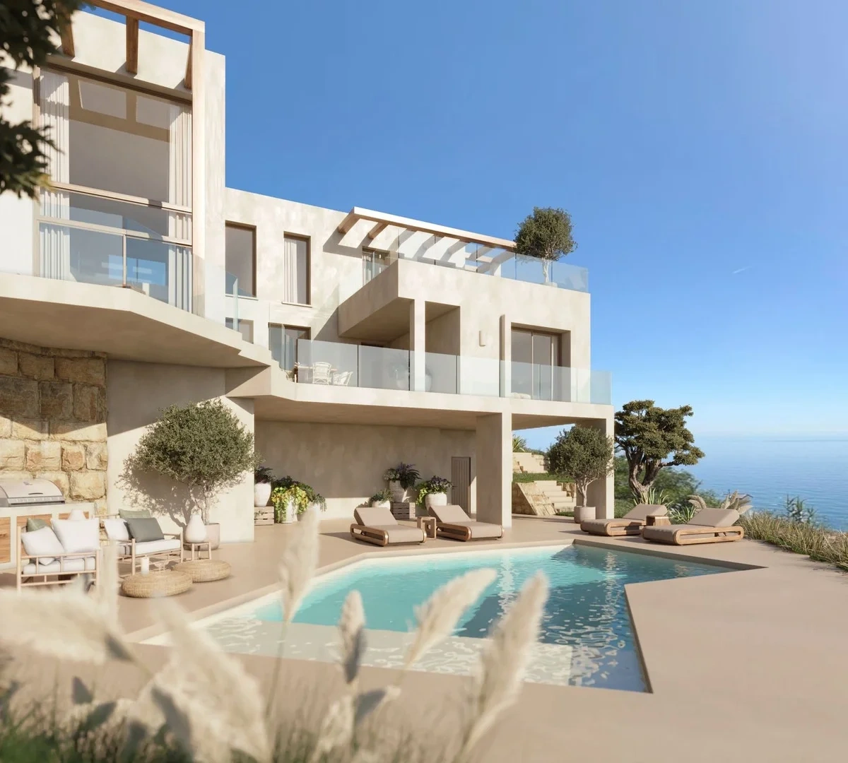 1 - venta casa vista al mar manilva andalucía españa