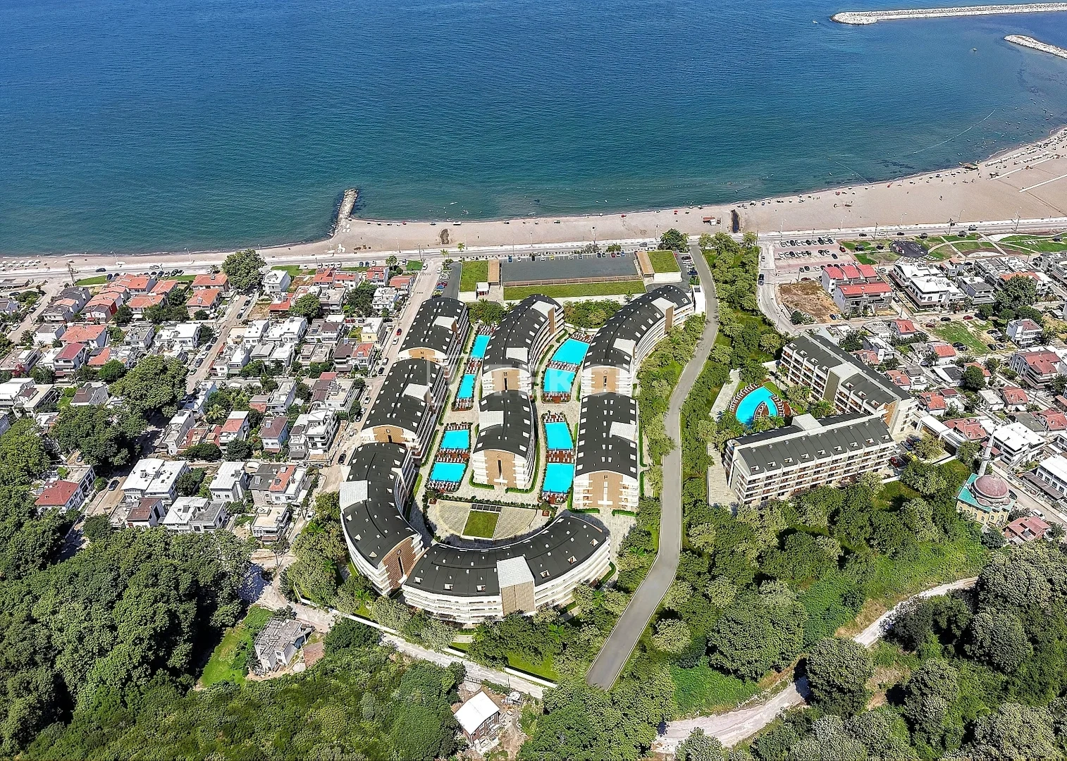 2 - vente appartement vue mer karacabey bursa turquie