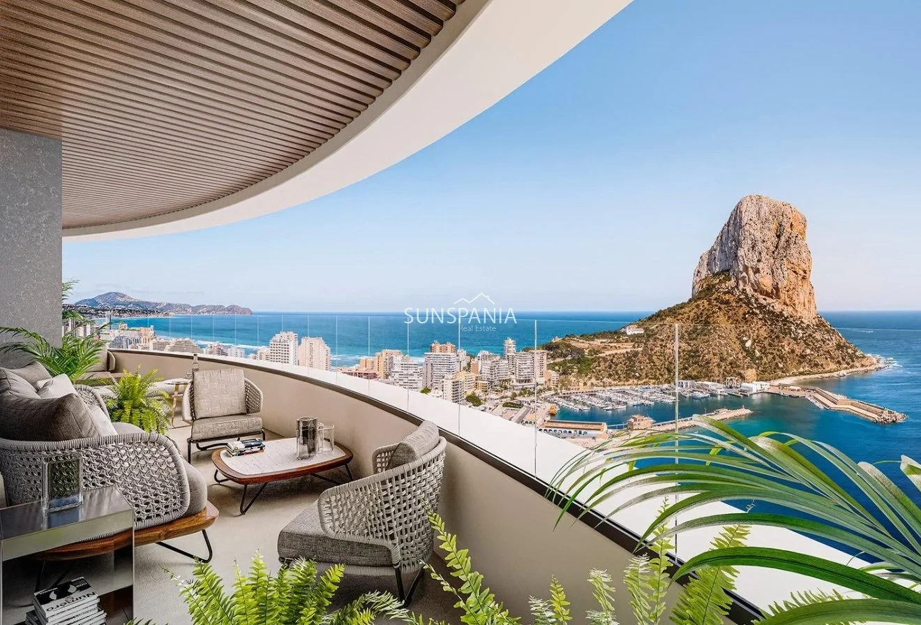 2 - vente appartement vue mer calpe - costa blanca communauté valencienne espagne