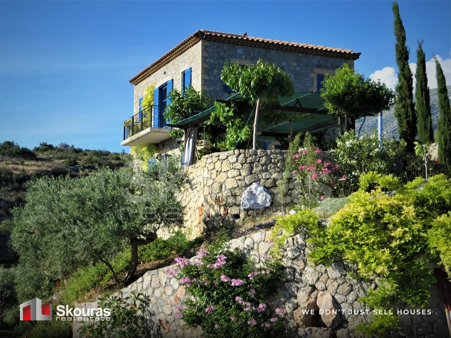 1 - venda casa vista de mar kardamili peloponeso grécia