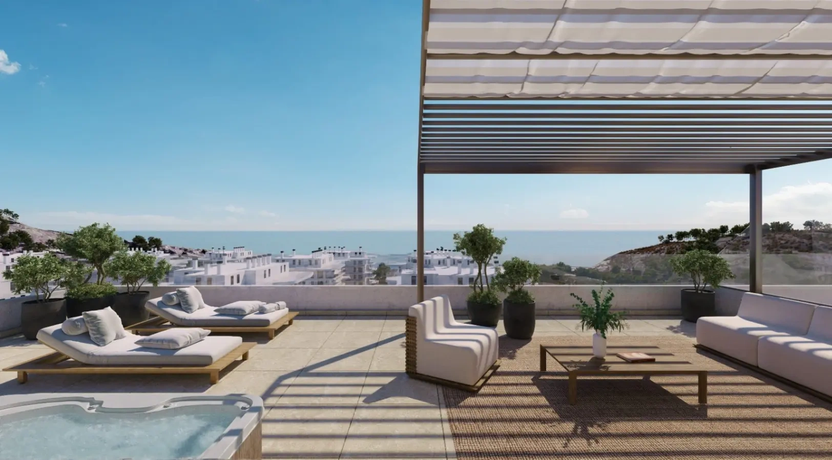 1 - vente appartement plage à pied la vila joiosa/villajoyosa communauté valencienne espagne