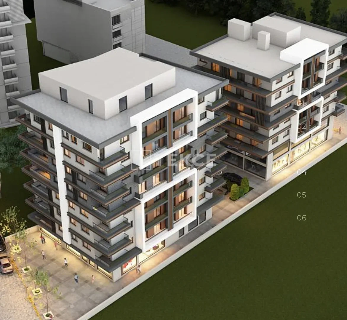 2 - vente appartement vue mer karsiyaka i̇zmir turquie