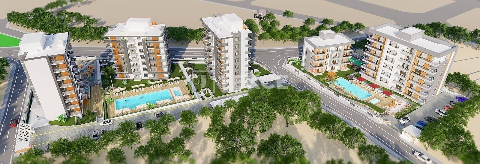 1 - apartment for sale in aksu antalya turkey