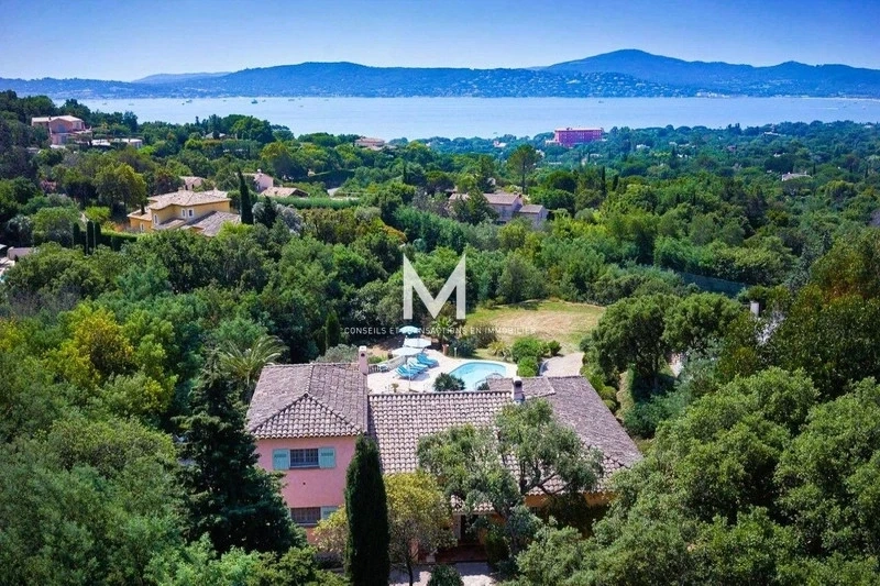 1 - vente maison vue mer grimaud var france