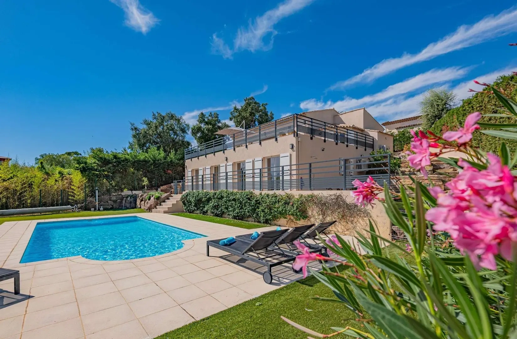 1 - affitto vacanze casa vista mare grimaud var francia