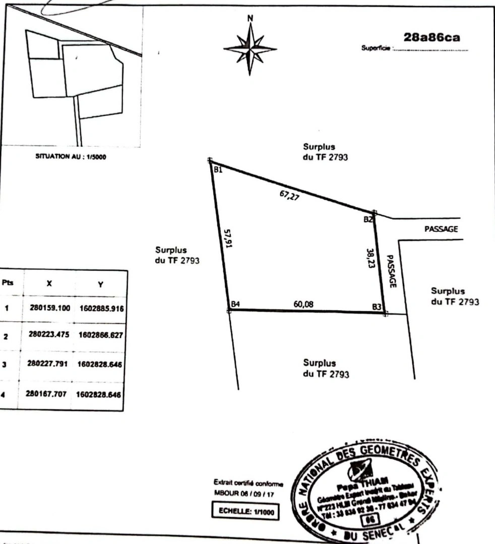 1 - venta terreno saly portudal thiès senegal