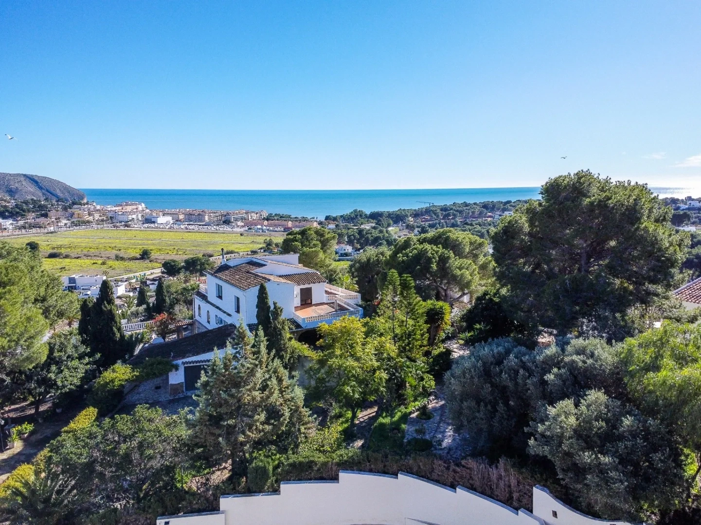 2 - venta casa vista al mar moraira - costa blanca comunidad valenciana españa