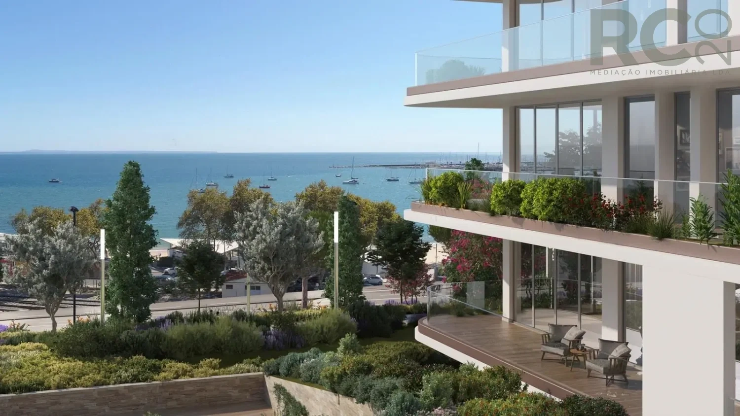 2 - продажа квартира вид моря cascais лиссабон регион португалия