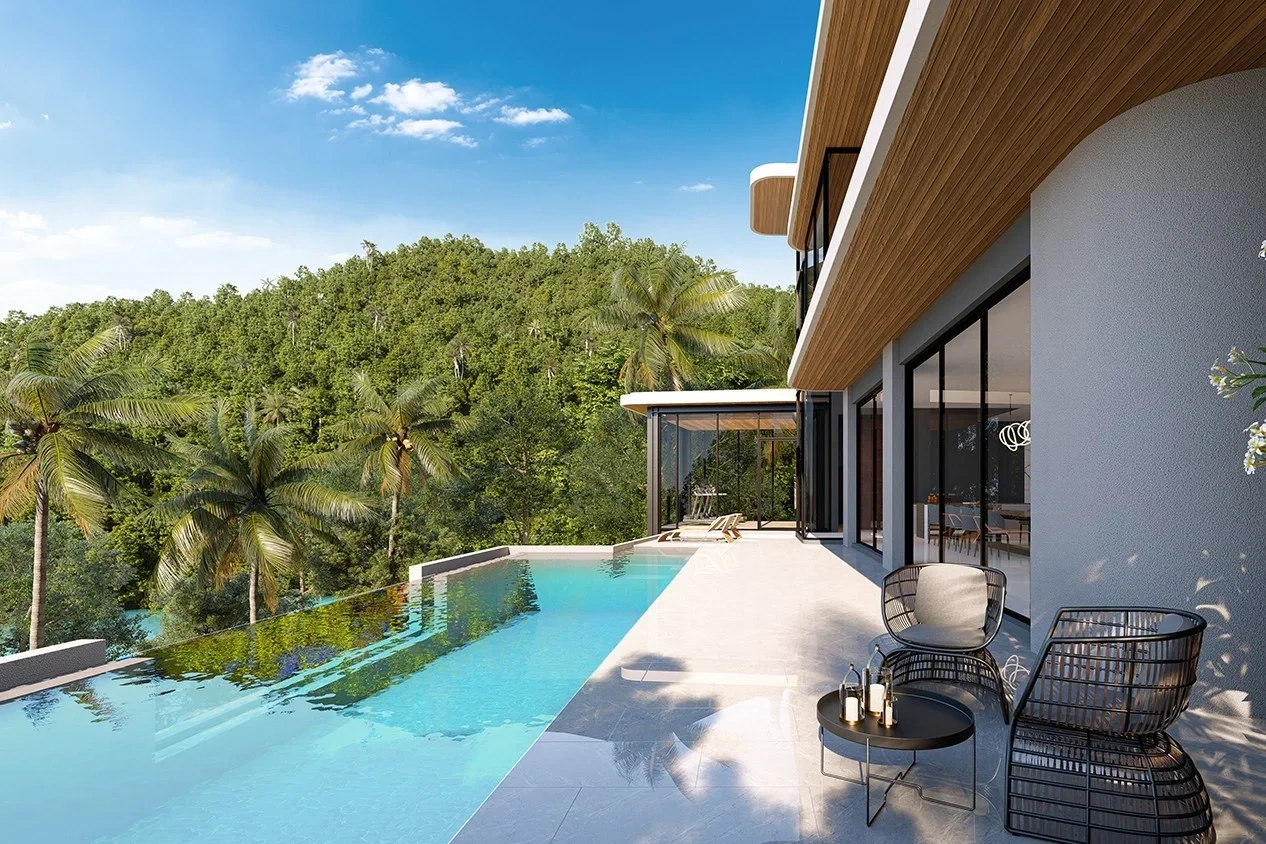 1 - vente maison vue mer thalang phuket thaïlande