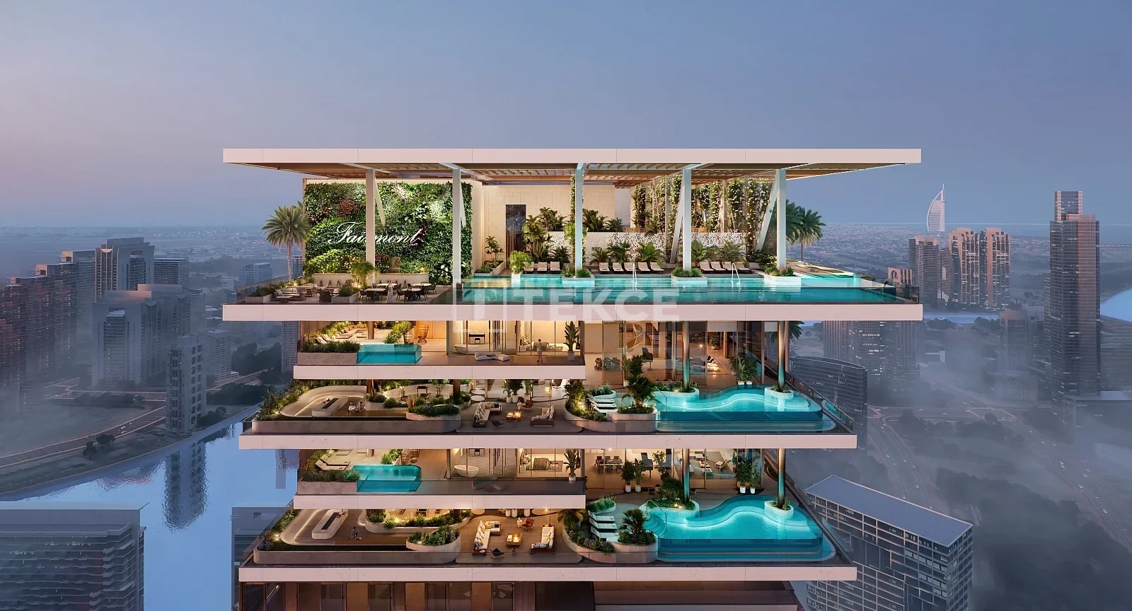 2 - vente appartement dubai dubai émirats arabes unis