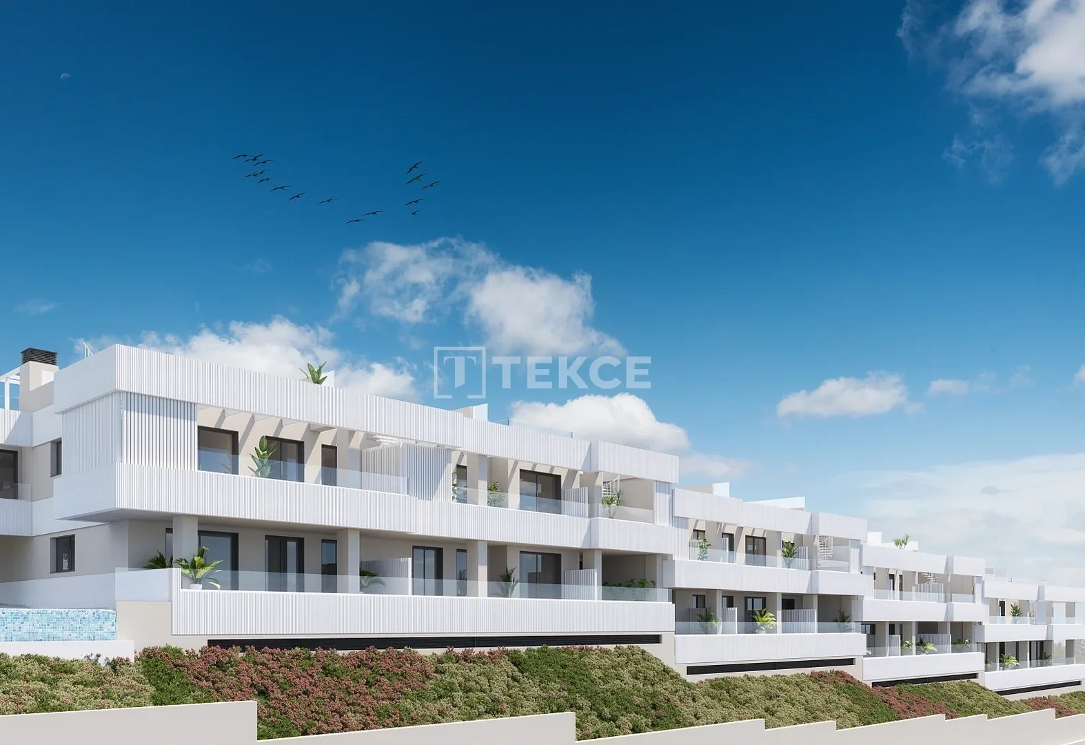 1 - vente appartement vue mer benalmadena - costa del sol andalousie espagne