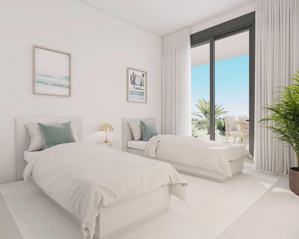 2 - продажа квартира вид моря casares - costa del sol андалусия испания