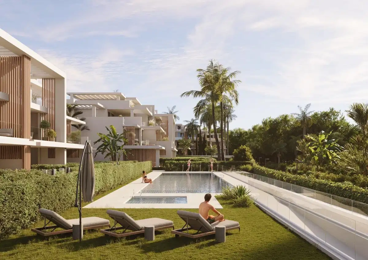 2 - verkoop appartement uitzicht op zee estepona - costa del sol andalusië spanje