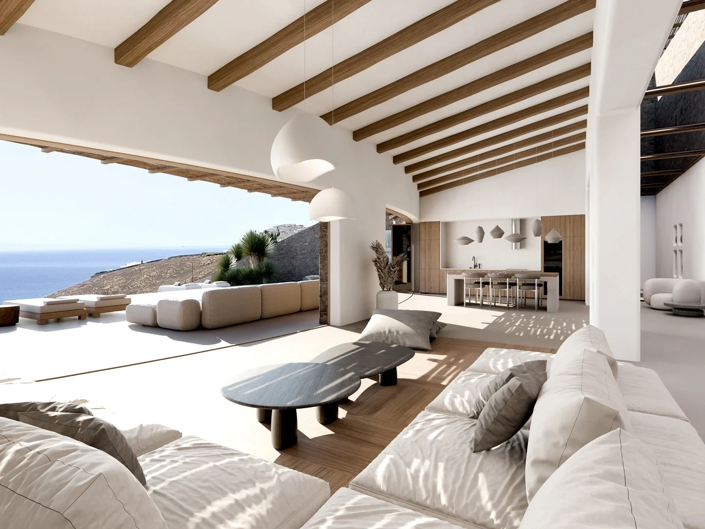 2 - sea view villa for sale in mykonos - cyclades south aegean greece