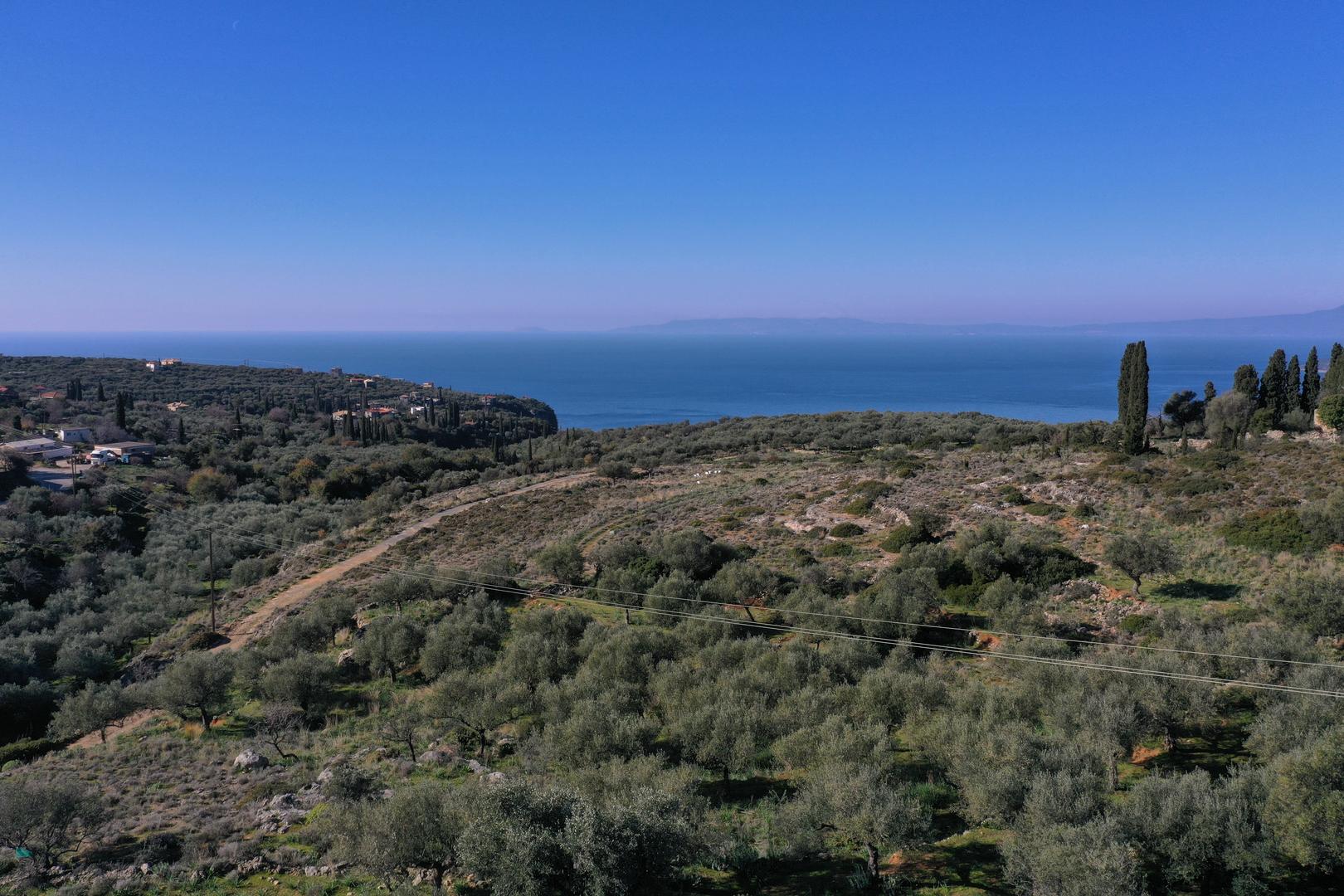 2 - sea view plot of land for sale in kardamili peloponnese greece
